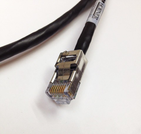 2 Ft. IP20 Shielded Ethernet Patch Cable